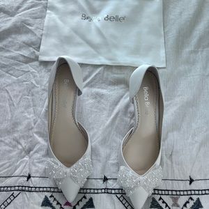 Bella belle Dorothy wedding bow pump shoes